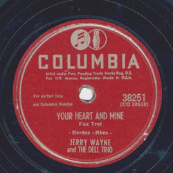 Jerry Wayne - Id love to live in Loveland / Your heart and mine