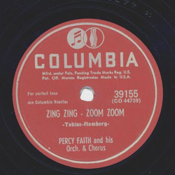 Percy Faith - A kiss and a Promise / Zing zing - zoom zoom