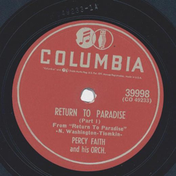 Percy Faith - Return to Paradise Part I and II