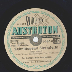 Erni Bieler, Rudi Hofstetter - Zehntausend Sternderln /...