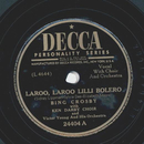 Bing Crosby - Laroo, Laroo Lilli Bolero / The Story of...