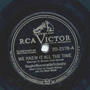 Vaughn Monroe - We knew it all the time / As you desire me