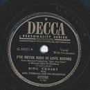 Bing Crosby - Ive never been in Love before / If I were a...