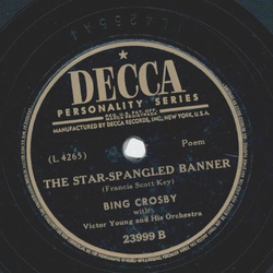 Bing Crosby, Andrews Sisters - The freedom train / The star-spangled banner