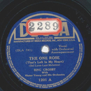 Bing Crosby - The one Rose / Sentimental and Melancholy