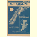 Notenheft / music sheet - Nuit Cubaine