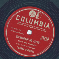 Connee Boswell - Its all my fault / Underneath the arches