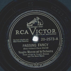 Vaughn Monroe - Passing Fancy / In a little book shop