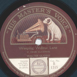 Walter Glynne - Weeping Willow Lane / Belle Marie