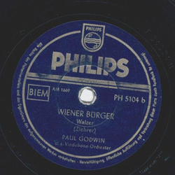 Paul Godwin - Fideles Wien / Wiener Brger