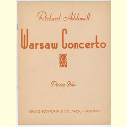 Notenheft / music sheet - Warsaw Concerto