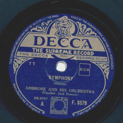 Ambrose - Symphony / On the atchison Topeka and the Santa Fe