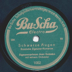 Zigeunerprimas Jean Gulesko - Schwarze Augen / Auf Wiedersehn, mein Moskau