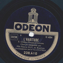 Rosette Guy - LHabitude / AH! Pourquoi mens-tu?