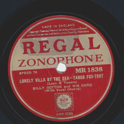 Billy Cotton - Lonely Villa by the Sea / Gal from...