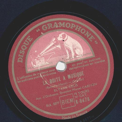 Elyane Celis - La Boite a musique / Jai ferme les yeux