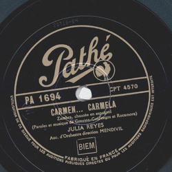 Julia Reyes - Maria de la O / Carmen... Carmela