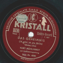 Kurt Mhlhardt / Austin Egen - Das Geheimnis / Der kleine...