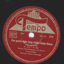Werner Scharfenberger - Das ganze Jahr lang blühen keine...
