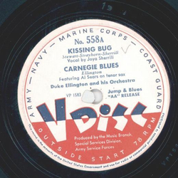 Duke Ellington / Randy Brooks - a) Kissing bug b) Carnegie Blues / Stompin at the savoy