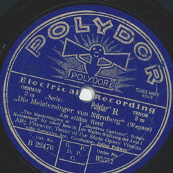 Alfred Piccaver - Die Meistersinger von Nürnberg: Am...