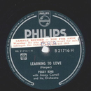 Peggy King - Learning to Love / Burn em up