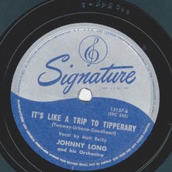 Johnny Long - Paradise / Its a trip to tipperary