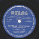 Frankie Laine - Someday Sweetheart / Baby, Baby all the time