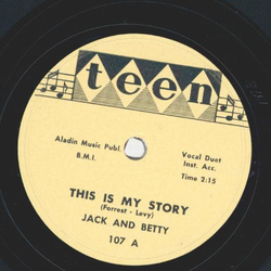 Jack and Betty - This is my story / Satisfied mind