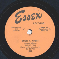 Bunny Paul - Such a night / Im gonna have some fun