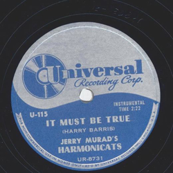 Jerry Murads Harmonicats - It must be true / Cats Polka 