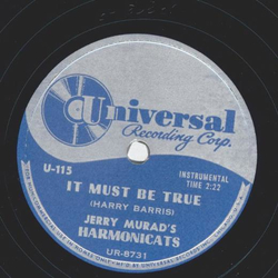 Jerry Murads Harmonicats - It must be true / Cats Polka 