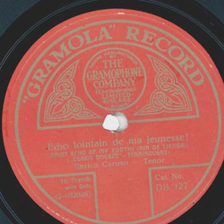 Enrico Caruso - Echo lointain de ma jeunesse! / Ah! mon sori