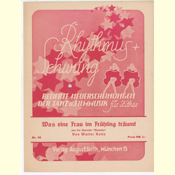 Notenheft / music sheet - Rhythmus + Schwung