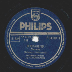 Edelweiss-Kapelle - Feierabend / Beim Pfänderspiel