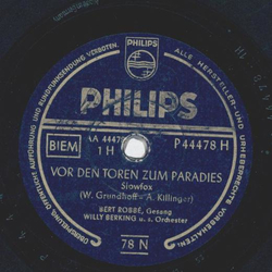 Bert Robbe - Vor den Toren zum Paradies / Sei lieb zu mir