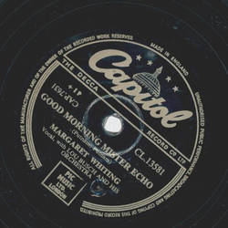 Margaret Whiting - The End of a Love affair / Good morning mister Echo