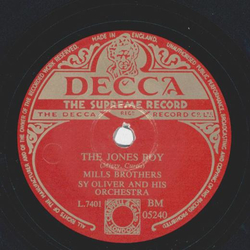 Mills Brothers - The Jones Boy / She was five and he was ten