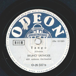 Bruno Saenger - Jalousie / Tango