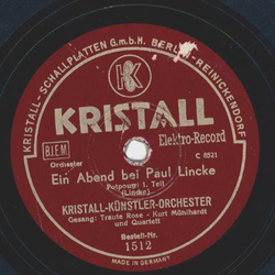 Traute Rose, Kurt Mühlhardt - Ein Abend bei Paul Lincke,...