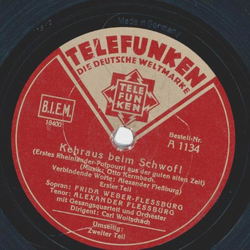 Frida-Weber-Fleßburg - Kehraus beim Schwof!,...