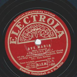 Benjamino Gigli - Ave Maria (Bach-Gounod) / Agnus Dei...