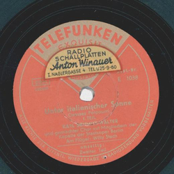 Karl Schmitt-Walter - Unter italienischer Sonne, Grosses...