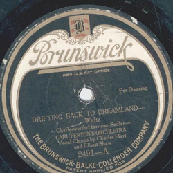 Carl Fenstons Orchestra - Drifting back to dreamland / The Land of Broken dreams