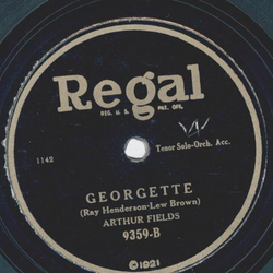 Sam Ash / Arthur Fields - Just because youre you / Georgette
