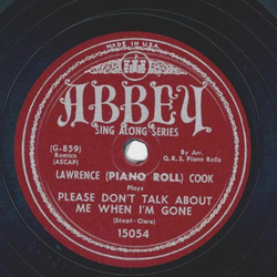 Lawrence (Piano Roll)  Cook - Please donT talk about me...