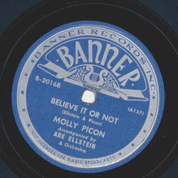 Molly Picon, Abe Ellstein  - Busy Busy / Believe it or not