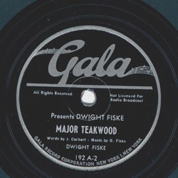 Dwight Fiske - Major Teakwood / 14th Wedding anniversary