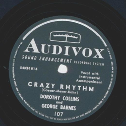 Dorothy Collins - Crazy Rhythm /  Mountain High - Valley...