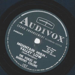 Dorothy Collins - Crazy Rhythm /  Mountain High - Valley Low 